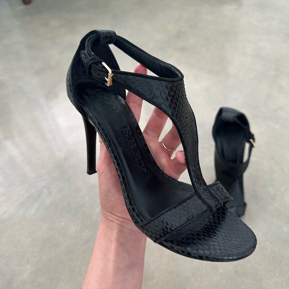 Burberry Prorsum Snakeskin Heels - Picture 1 of 11